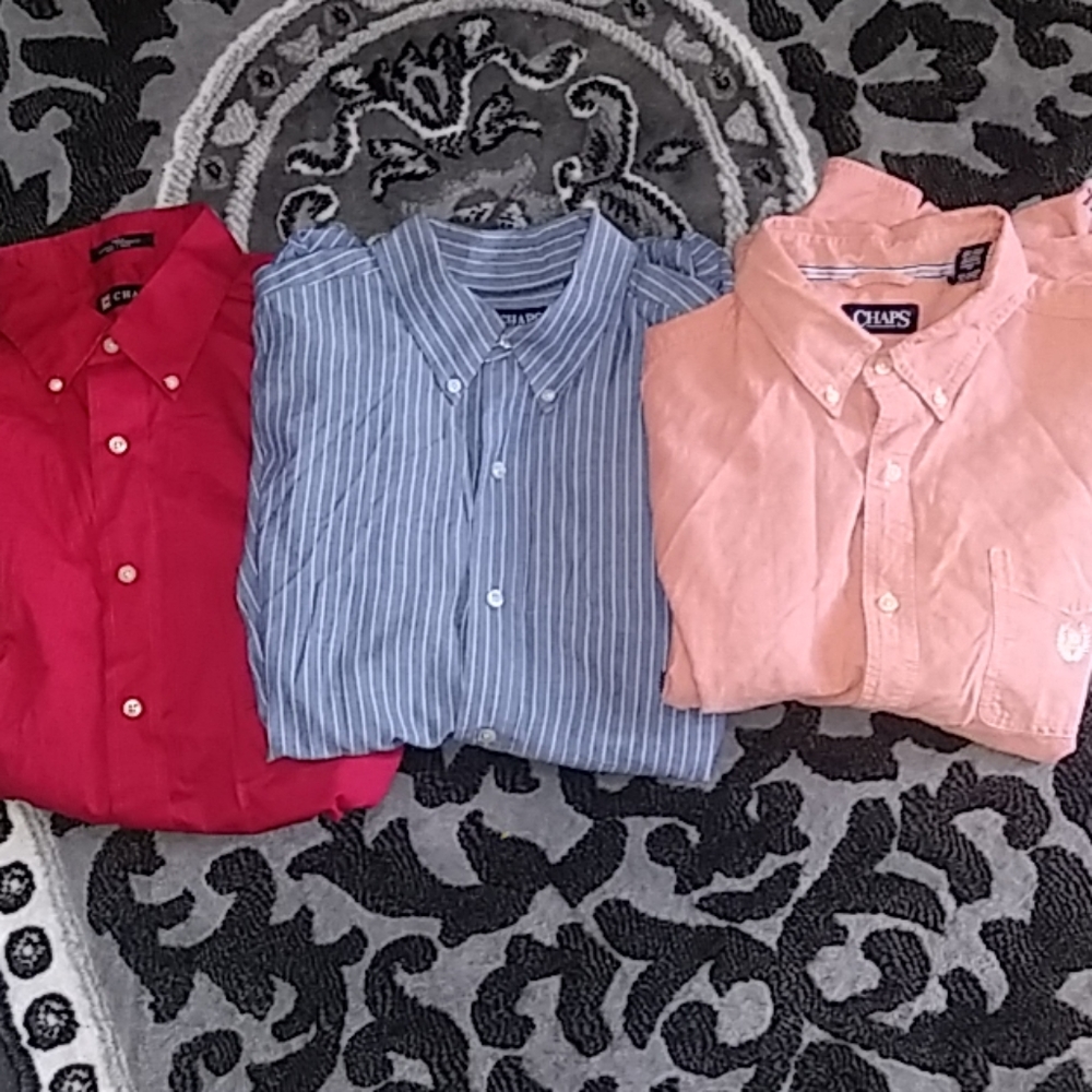 Chaps button down bundle EUC